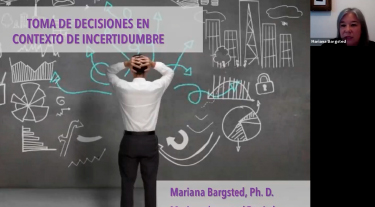 Seminario Organizacional | Toma de decisiones en contextos de incertidumbre (Mariana Bargsted)